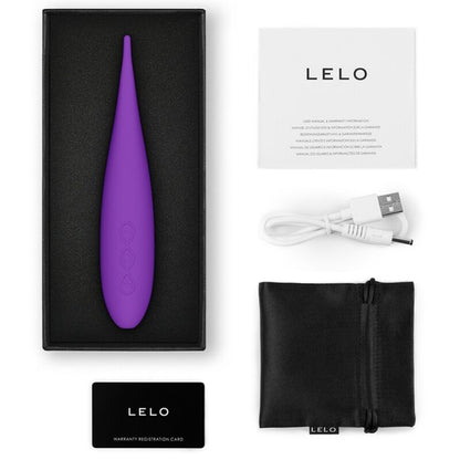 Lelo - dot travel stimolatore clitoride viola