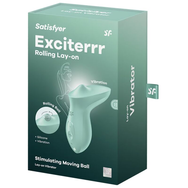 Vibratore Clitoride Satisfyer Exciterrr Menta