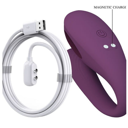 Vibratore telecomandato Pretty Love Aari con App Viola
