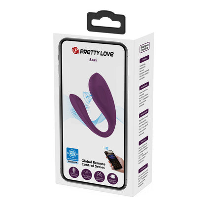 Vibratore telecomandato Pretty Love Aari con App Viola