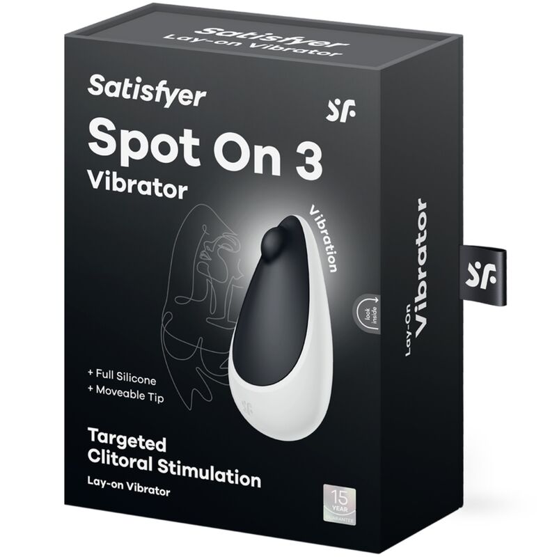 Satisfyer - stimulateur clitoridien noir Spot On 3