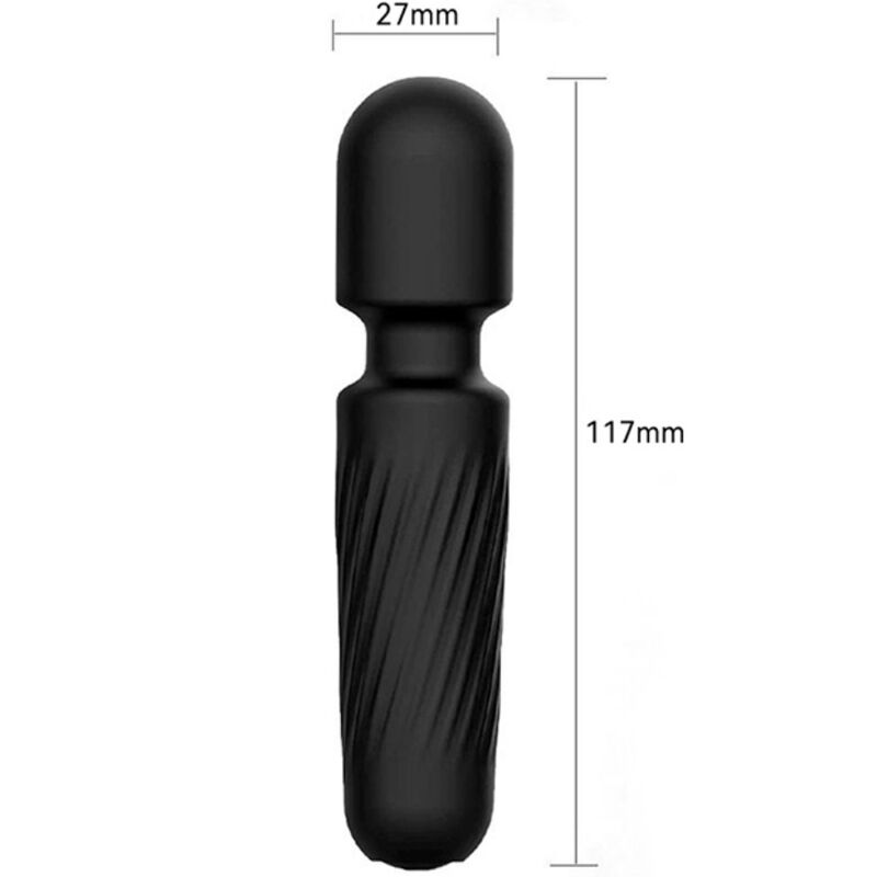 Armony - your magic massaggiatore e vibratore ricaricabile 10 vibrazioni nero