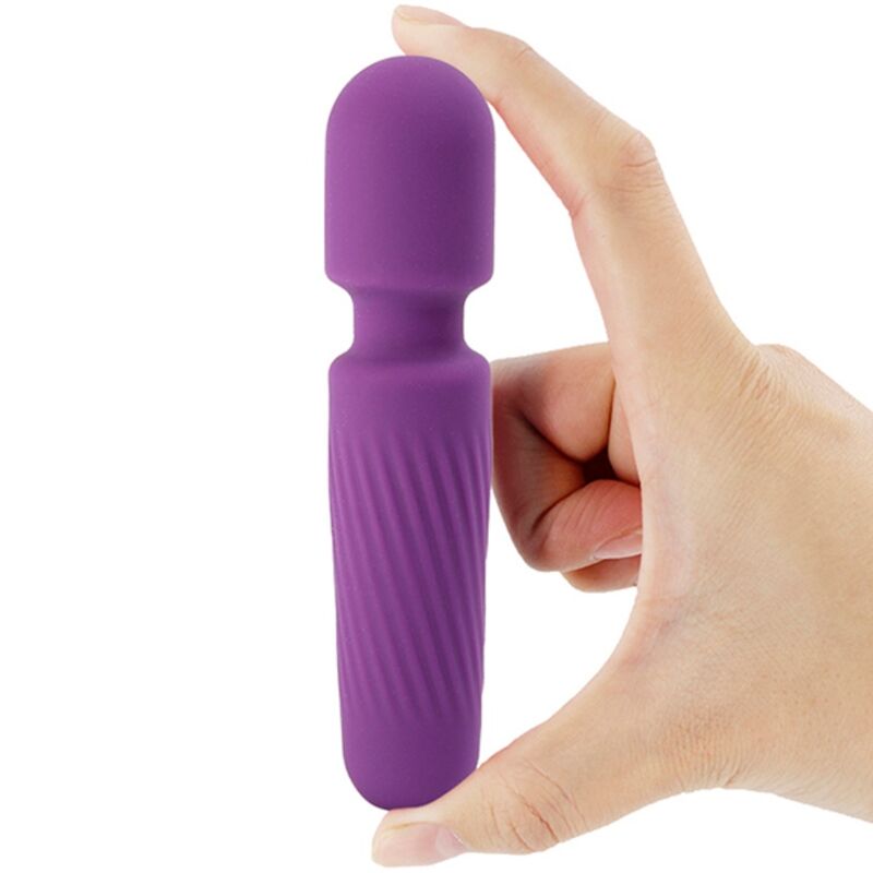 Armony - votre masseur et vibromasseur magique rechargeable 10 vibrations violet