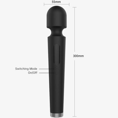 Armony - x power masseur et vibromasseur grand 7 vibrations noir