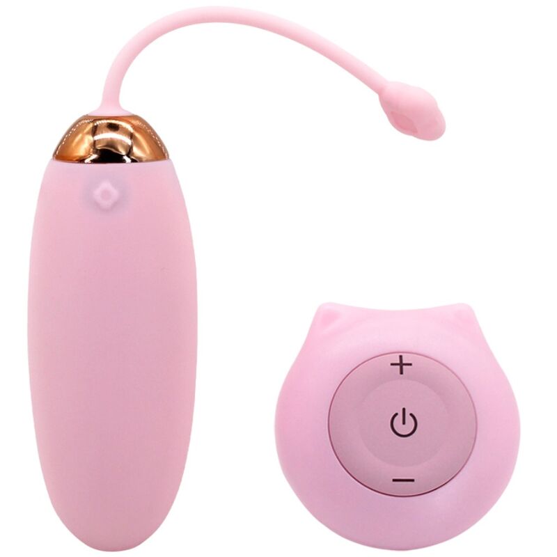 Armony - œuf vibrant télécommandé 10 modes de vibration rose