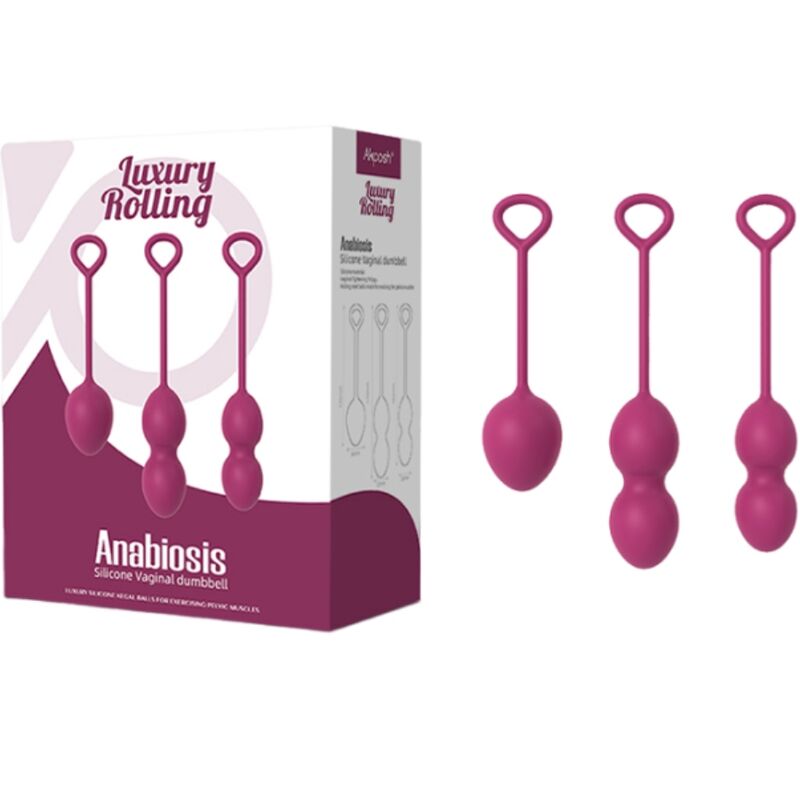 Armony - anabiosis manubri vaginali 3 livelli bordeaux
