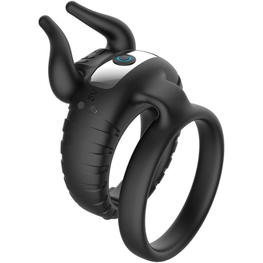 Armony - bull's pasion vibratore ad anello 10 velocità nero