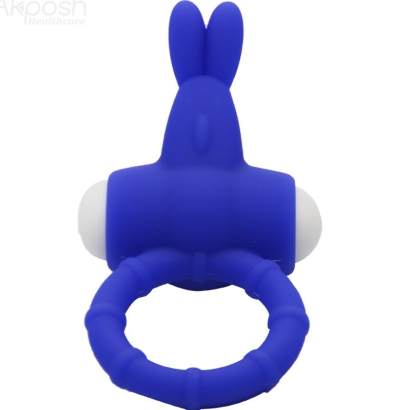 Armony - ms bunny anello vibratore in silicone blu
