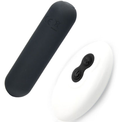 Armony - splash joline vibratore bullet in silicone telecomando 10 vibrazioni 65 x 15 cm nero
