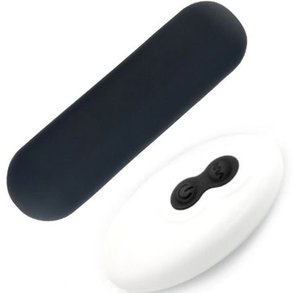 Armony - splash joie vibratore bullet in silicone telecomando 10 vibrazioni 75 x 19 cm nero