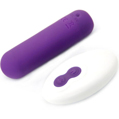 Armony - splash joie vibratore bullet telecomando in silicone 10 vibrazioni 75 x 19 cm viola