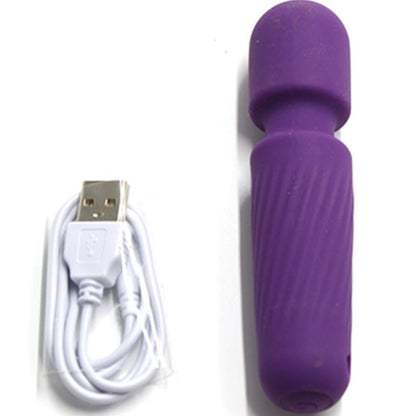 Armony - votre masseur et vibromasseur magique rechargeable 10 vibrations violet