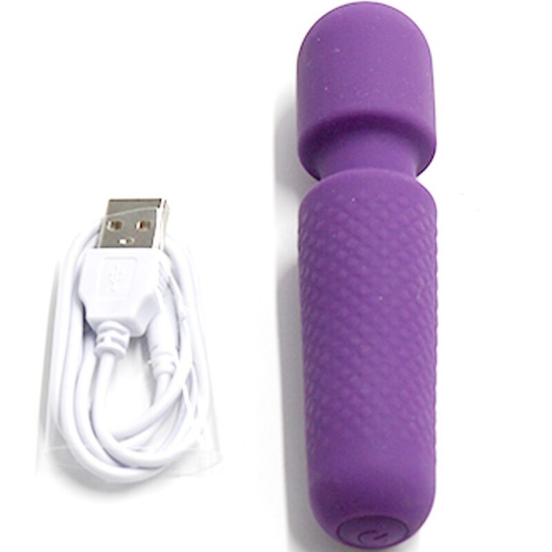 Armony - your magic massaggiatore e vibratore ricaricabile 10 vibrazioni bacchetta pots viola