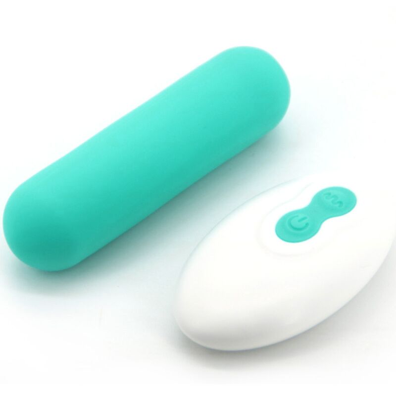 Armony - splash joie vibratore bullet telecomando in silicone 10 vibrazioni 75 x 19 cm verde