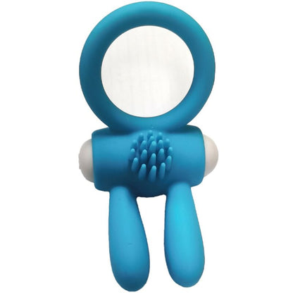 Armony - mr bunny anello vibratore in silicone nero