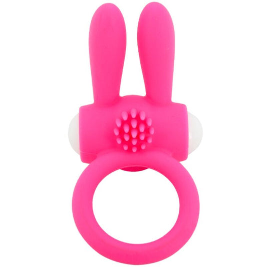 Armony - mr bunny anello vibratore in silicone rosa
