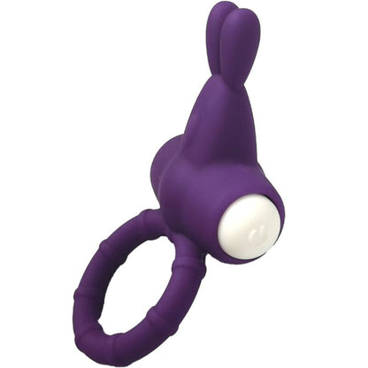 Armony - ms bunny anello vibratore in silicone viola
