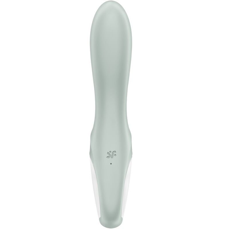 Satisfyer - air pump booty 3 vibromasseur anal gonflable gris vert