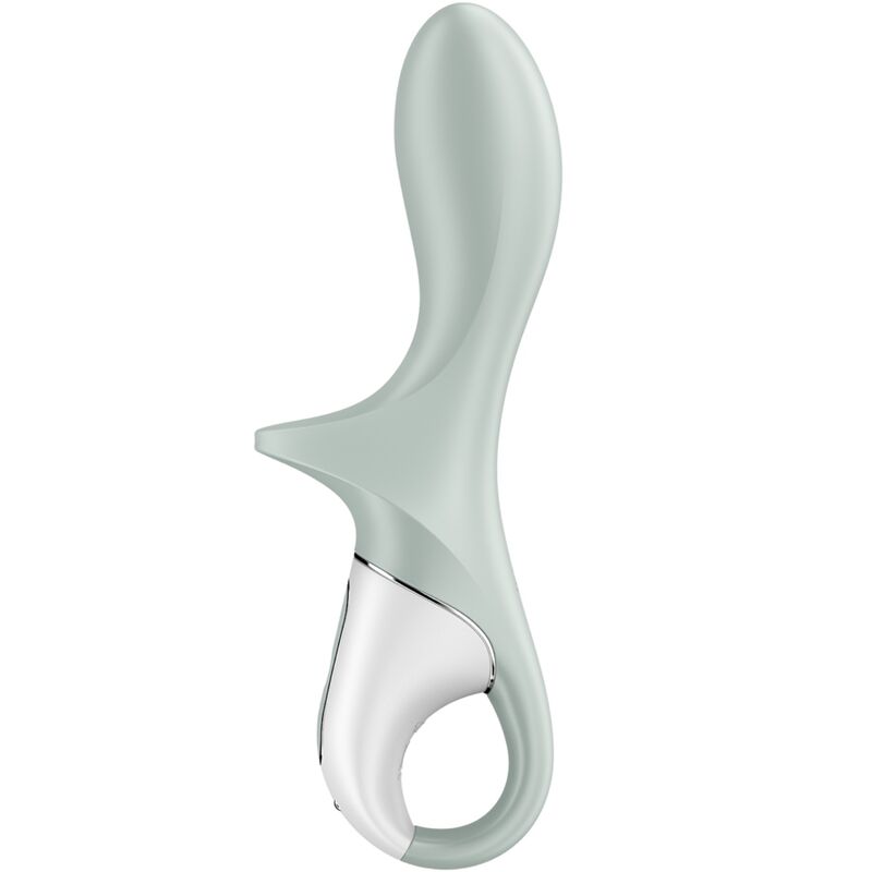 Satisfyer - air pump booty 3 vibromasseur anal gonflable gris vert