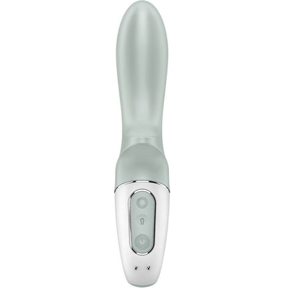 Satisfyer - air pump booty 3 vibromasseur anal gonflable gris vert