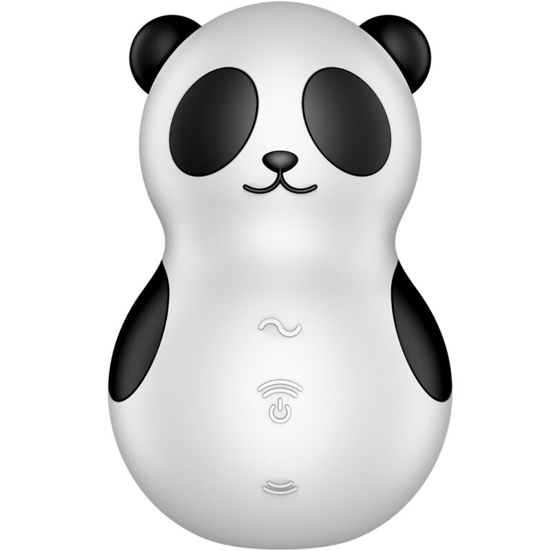 Satisfyer - Pocket Panda stimulateur et vibromasseur en noir et blanc