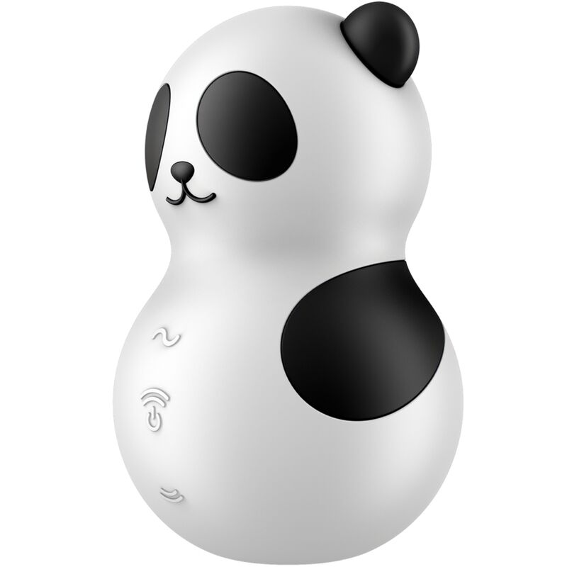 Satisfyer - Pocket Panda stimulateur et vibromasseur en noir et blanc