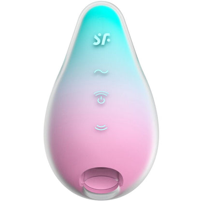 Succhia Clitoride+Stimolazione punto G Satysfier Mermaid Vibes Rosa Menta