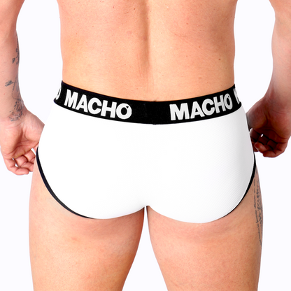Macho - ms30bl slip bianco l