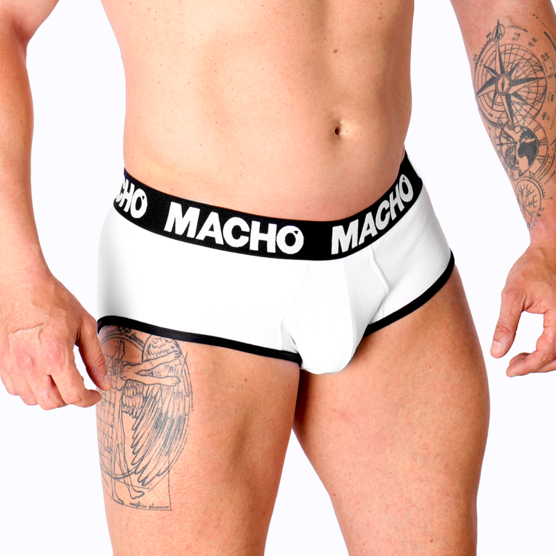 Macho - ms30bl slip bianco l