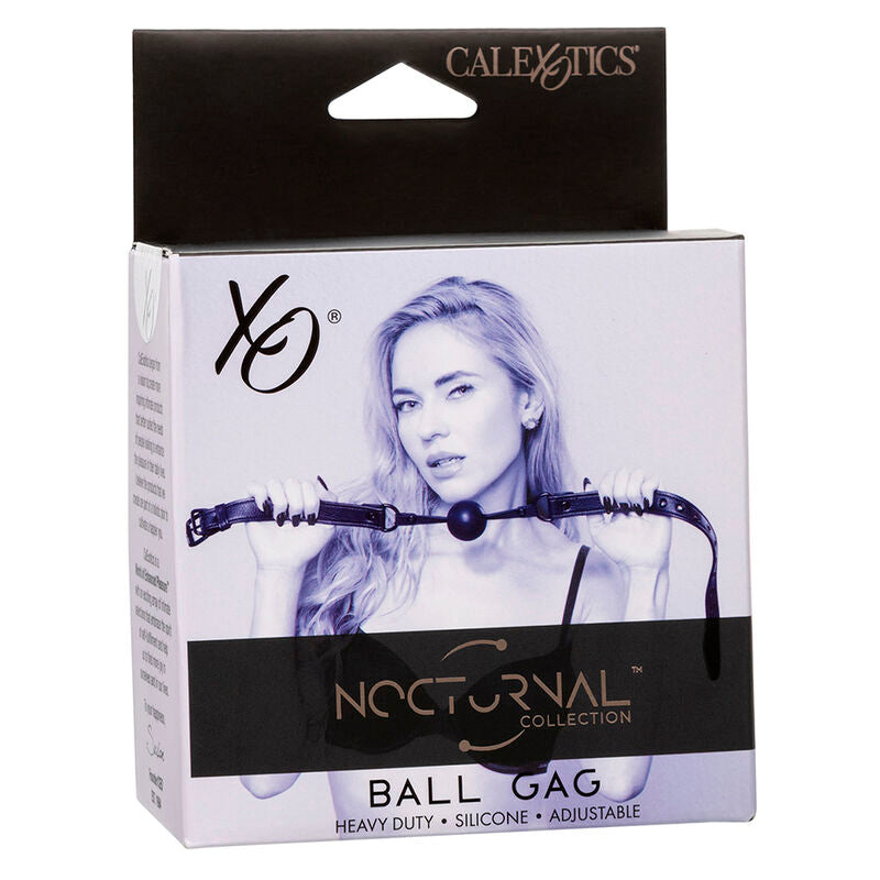 Calexotics - nocturnal ball gag silicone nero