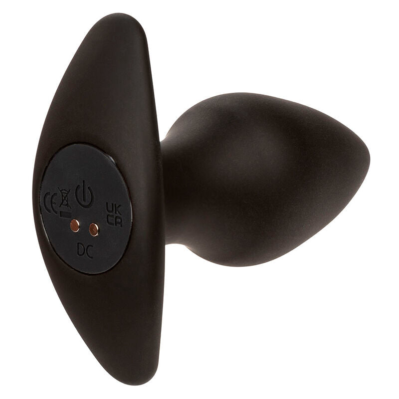 Calexotics - rock bottom perfect anal plug 10 vibrazioni silicone nero