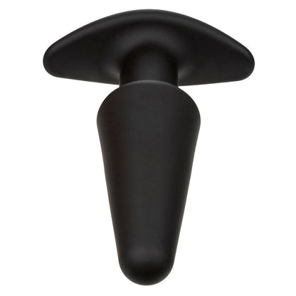 Calexotics - rock bottom tappo anale conico 10 vibrazioni silicone nero