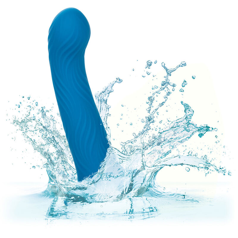 Calexotics - wave rider ripple anal plug blu