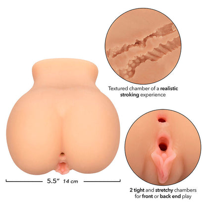 Calexotics - le double masturbateur réaliste chair de la fille de la ferme