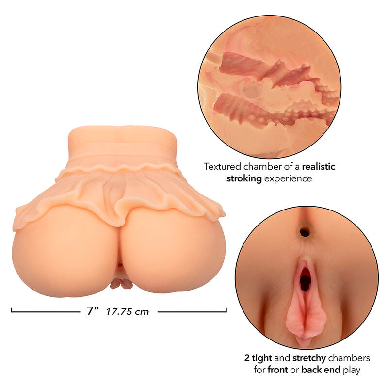 Calexotics - la fille de peep-show double masturbateur réaliste chair