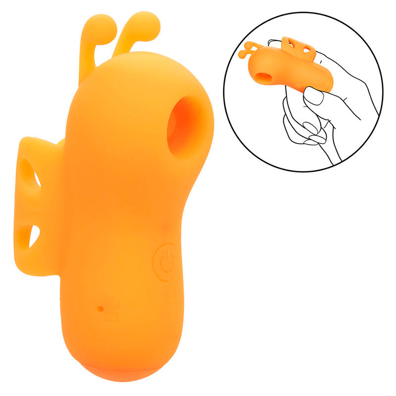 Vibratore Clitoride CalExotics Neon Vibes The Buzzing Vibes Arancione