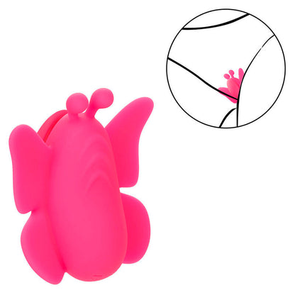 Calexotics - neon vibes flutter vibe stimolatore 10 vibrazioni rosa