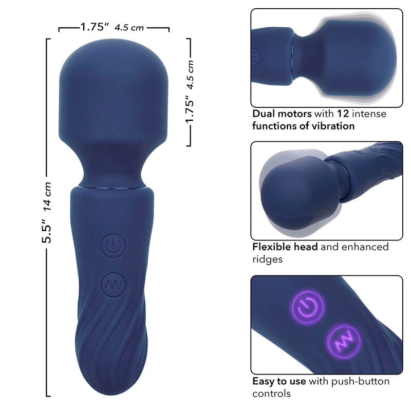Calexotics - charisma charm massaggiatore 12 funzioni viola