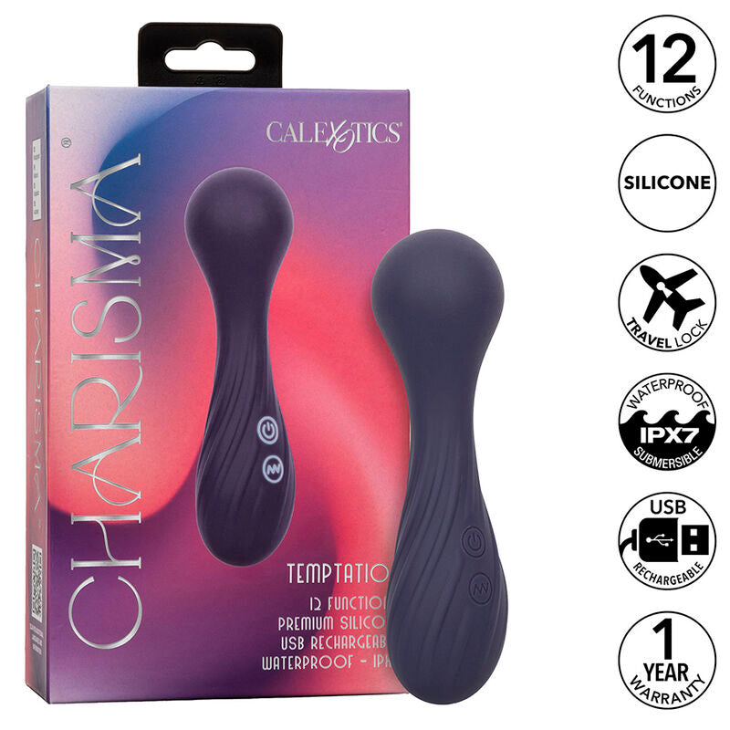 Calexotics - Masseur 12 fonctions Charisma Temptation violet