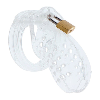 Fetish Hidden desire Penis Gear Gabbia per il pene trasparente