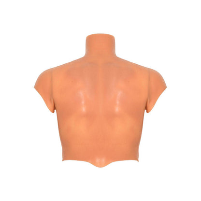 Hidden desire - alter ego silicone torso maschile camicia con abs flesh