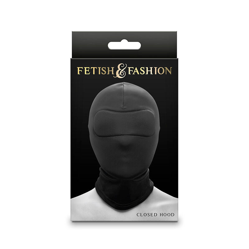NS NOUVEAUTÉS - FETISH & FASHION CAGOULE FERMÉE NYLON NOIR