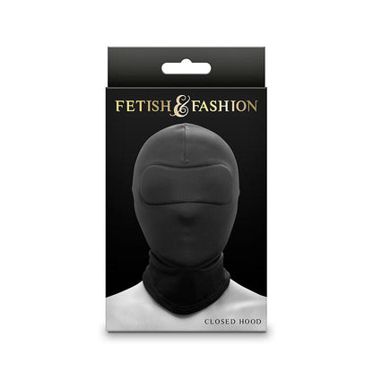 NS NOUVEAUTÉS - FETISH & FASHION CAGOULE FERMÉE NYLON NOIR