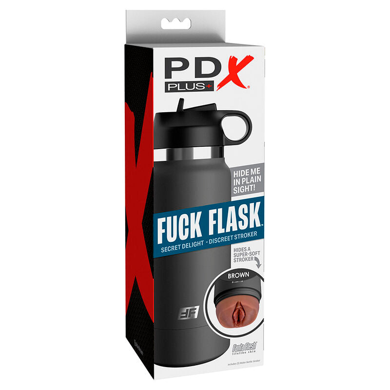 Pdx plus - fuck flask vagin discret masturbateur marron modèle 2