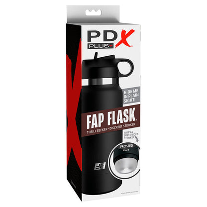 Pdx plus - bouteille flasque masturbateur discret modèle transparent 1