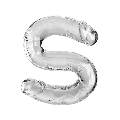King cock - double trouble double problème 46 cm transparent