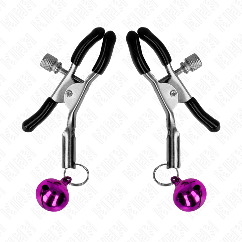 Kink - pinza per capezza singola viola 6 cm