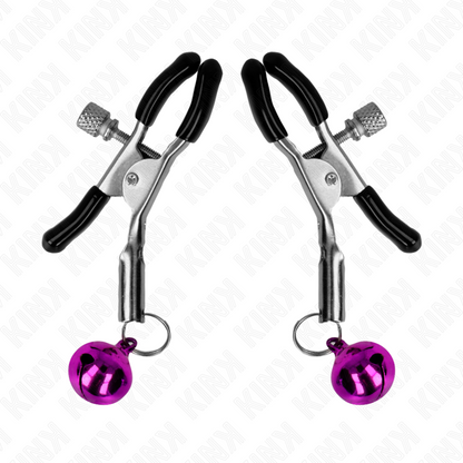 Kink - pinza per capezza singola viola 6 cm