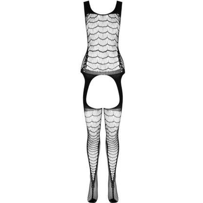 Passion - bs 104 bodystocking nero taglia unica