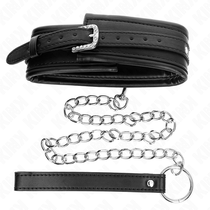 Kink - collana con cinturino con fibbia lucida 65 cm 48.5 cm x 5.3 cm